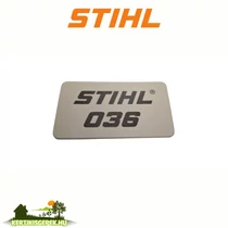 STIHL Típustábla