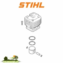 STIHL Henger dugattyúval - 42 mm - FS 450  - 41280201211