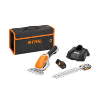 STIHL HSA 26 könnyű és kompakt akkumulátoros sövénynyíró és fűvágó (AS2 akkuval és AL1 tölővel), 20 cm - AS SYSTEM
