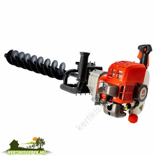 KASEI 3WT-300A lyukfúró, gödörfúró, 52 ccm 2T - 100 mm-es fúrószárral